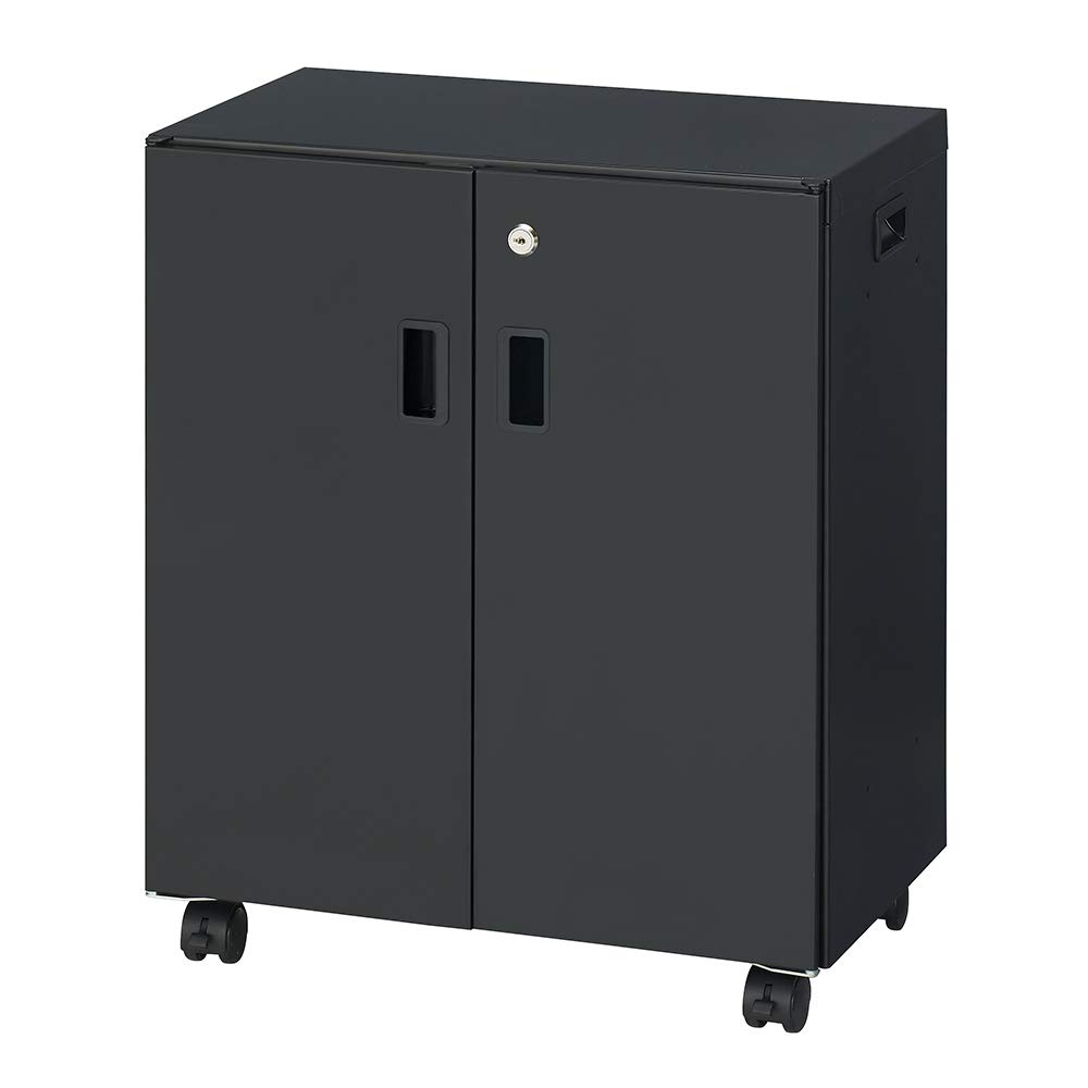 Nakabayashi ND-S722-BK tourne-bureau de sécurité pour un espace de travail épuré