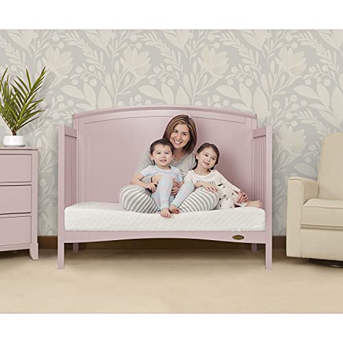 Evolur Comfort Lite Plus Fiber Crib & Toddler Mattress, Greenguard Gold Certified #TOP5