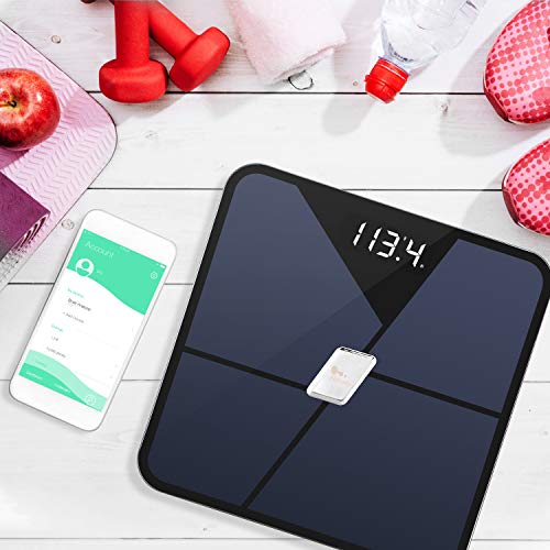 Himaly Digital Bathroom Scales, Body Fat Scale, High Precision Measuring For Bmi, Smart Scale Of Body Composition Analyzer With Smart App For Fitness Tracking, 180Kg/400Lb #TOP4