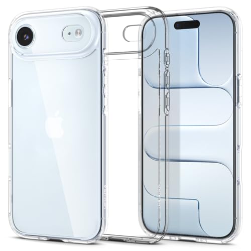 Spigen for iPhone Air Case Ultra Hybrid [TPU Covered Camera Control] [Anti-Yellowing] [No Magnet Ring] - Crystal Clear