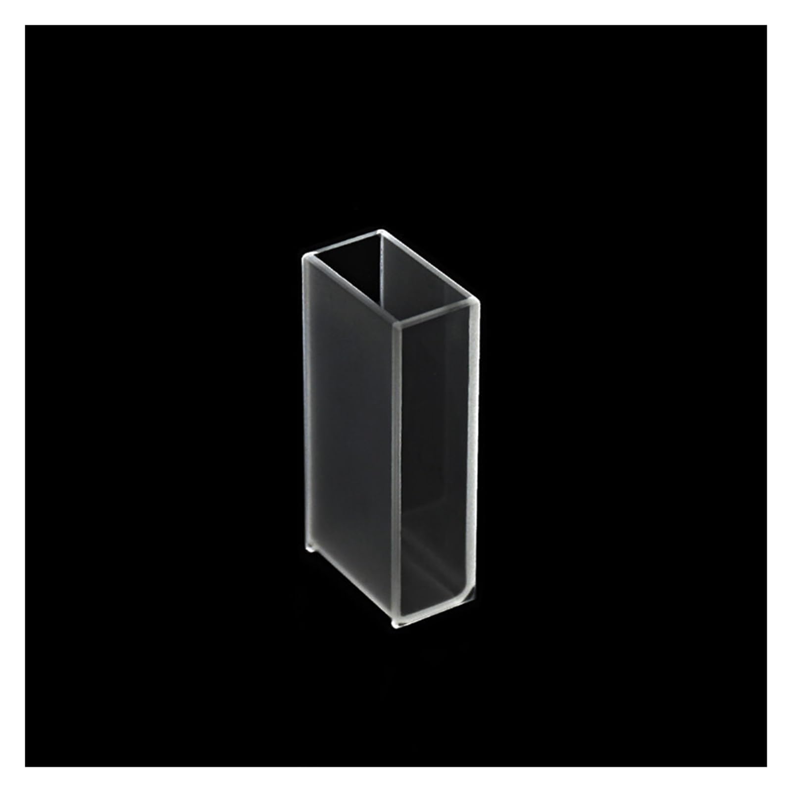 Run Ken Glas Küvette 20mm Glas Absorptionszellen 7 Ml Hergestellt Durch Technologie Können Säure & Alkalische Lösungen PTFE Abdeckung 2/PK