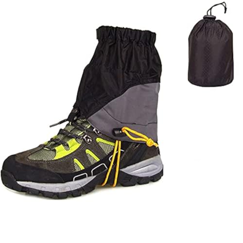 Gators for Hiking Boots and Shoes Waterproof Snow Gaiters Adjustable Ankle Leg Gaiter for Men Women...