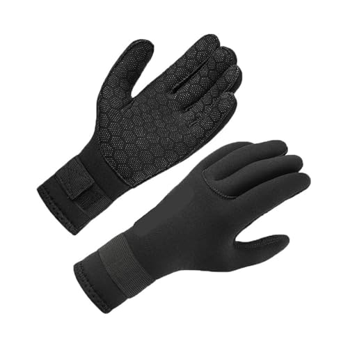 SDSKZOZP Guantes de Neopreno 3/5 mm for Buceo, Pesca submarina, cálidos, Antideslizantes, Resistentes a los arañazos, for Surf y Snorkel(5mm,XXL)