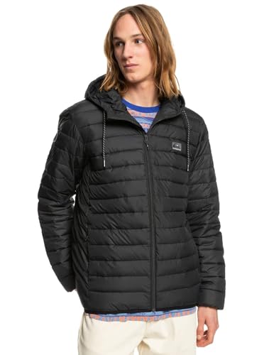 Quiksilver - Chaqueta Acolchada - Hombre - M - Negro