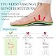 Orthopädische Einlegesohlen für Damen & Herren mit Hohe Fußstütze, Komfort Schuheinlagen für Plantarfasziitis, Plattfüß, Verteilt Fußdruck, Atmungsaktive und Rutschfeste (Grün, XL: 45-48 EU)