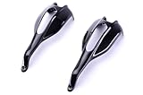 Bestem (CBDU-HPMTD-HDBG-M) Black Carbon Fiber Handguards for Ducati Hypermotard 796 1100