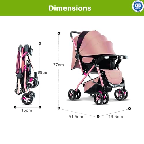 Image of SAFE-O-KID BABY FULL CANOPY STROLLER
