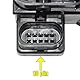 GESUPEI Luftfederung Ventilblock Ventileinheit 2123200358 2513200058 Kompatibel mit CLS (C218) CLS Shooting Brake (X218) R-CLASS (W251, V251)