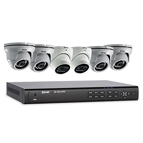 Digimerge M832K44 4k HD Security System Digital Surveillance Camera, Black