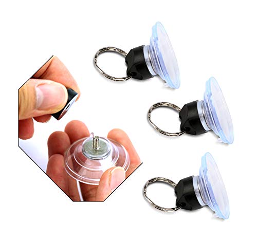 Ventouses 40 mm M4 à bague vissable pour une fixation forte sans percer