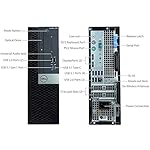 Dell Optiplex 7060 SFF Desktop Computer PC | Intel 8th Gen i7-8700 (6 Core) | 32GB DDR4 Ram 512GB NVMe M.2 SSD | Built-in WiFi & Bluetooth | Windows 11 Pro | Wireless Keyboard & Mouse(Renewed) - Image 4