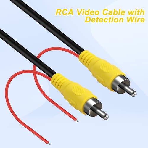 MEIRIYFA Backup Camera RCA Video Cable - Image 2