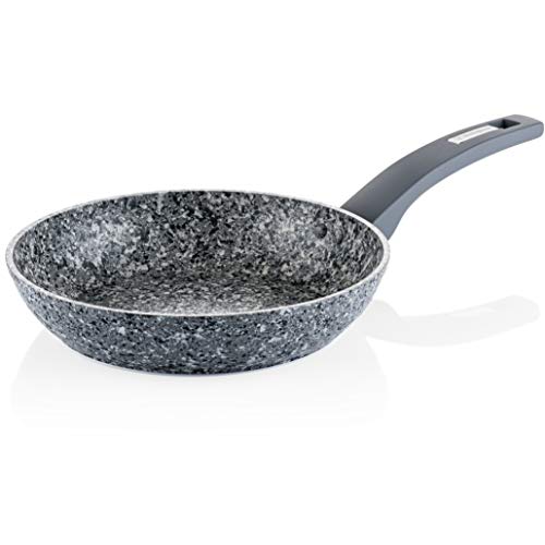 Image of Westinghouse Granite Series Induction Frying Pan 24 cm Frying Pan Coated Pan Grey Granite | Suitable for Electric, Oven-Safe, Free from PFOA, Suitable for Induction, Non-Stick, Dishwasher Safe