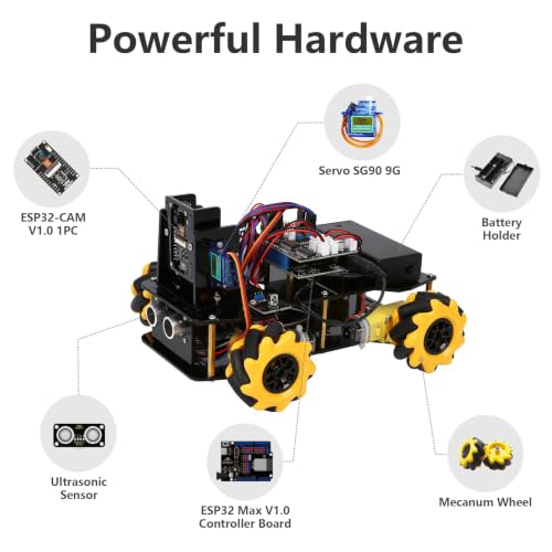 ACEBOTT Smart Robot Car Kit Compatible with Arduino, Robotics for Kids Ages 8-12 12-16, Electronic Programming Project/STEM Science Kits Coding Gifts for Adults and Youths - Image 6