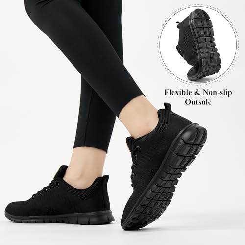 Image of Alicegana Sneakers for Women Walking Shoes: Lightweight Non Slip Comfortable Womens Shoes Footwear for Tennis Casual Work Travel