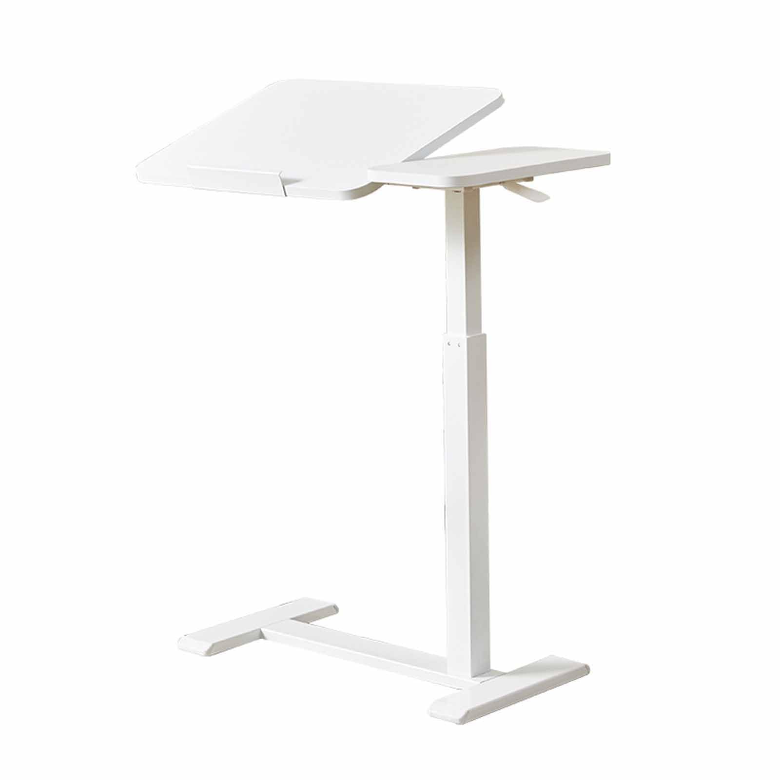 Station mobile réglable : bureau assis-debout pneumatique et inclinable