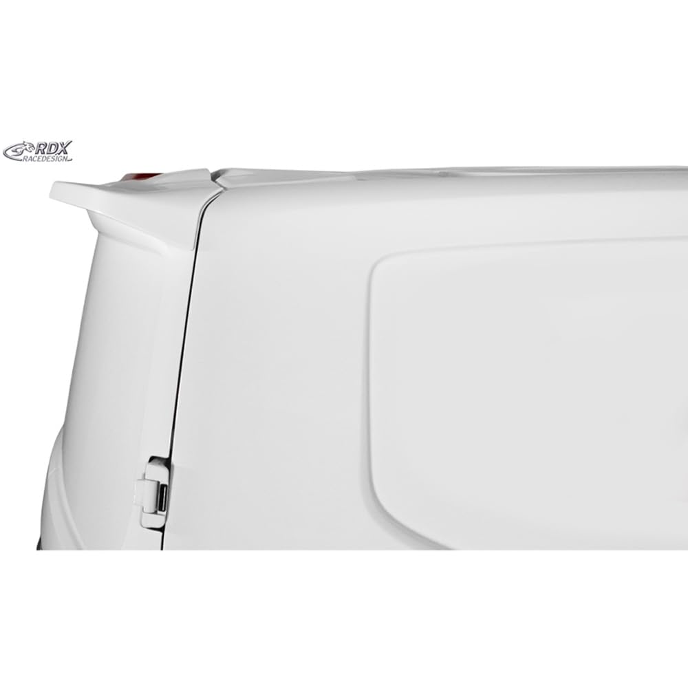 RDX Racedesign Becquet de toit compatible avec Ford Transit Custom / Tourneo Custom 2023- & Volkswagen Transporter / Caravelle T7 2024- (avec portes battantes ou hayon) (PUR-IHS)