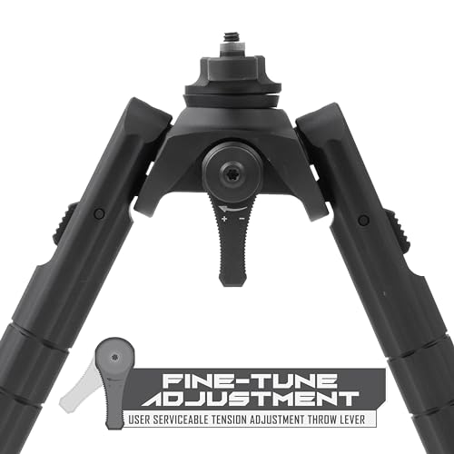 UTG Recon 360 TL BIPOD, 7"-9" Center Height, Picatinny - Image 6