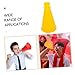 POPETPOP 6pcs Portable Megaphones Sports Cheer Props Party Favors Noise Makers Toys for Boys and Girls Toddlers Bright Colors