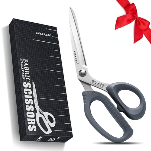 Schere 10' (25,4 cm) Mehrzweckschere mit weichem Komfortgriff für Schule, Zuhause, Büro,...