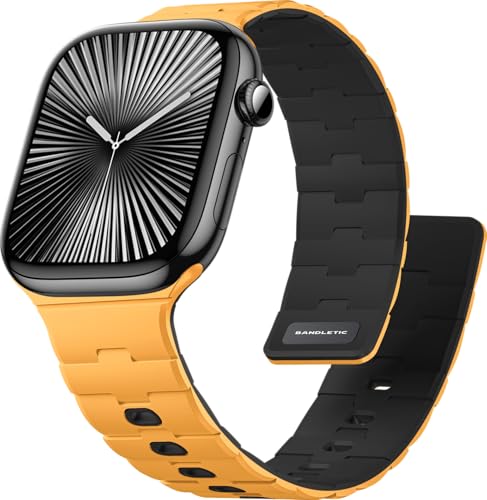 Bracelets Apple Watch pour femme 40mm 41mm 42mm magnétique silicone montre iWatch