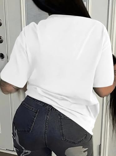 Hilinker Women's Oversized T Shirt Graphic Tees Short Sleeve Shirts Summer Casual Loose Tops2