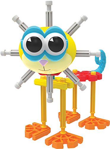 Kid K'NEX 85701 60 Model Oodles of Pals Building Set, Kids Craft Set with 116 Pieces, Educational Toys for Kids, Fun and Colourful Building Toys for Boys and Girls, Construction Toys for 3 Year Olds +