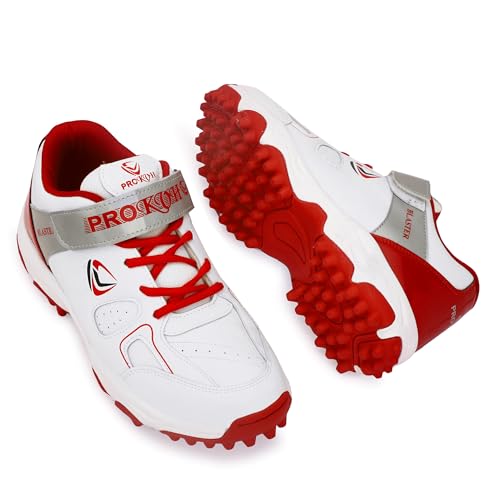 Image of PRO KVH Men's Cricket Spikes Shoes | Extended Plus Series with Maximum Energy Return, Upgraded for New Generation of Cricket | Rubber Toe for Stability and Support