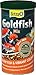 Tetra Pond Goldfish 3in1 Mix - Fischfutter-Mischung aus Flocken, Sticks und Gammarus für alle Goldfische und Kaltwasserfische im Teich, 1 L Dose
