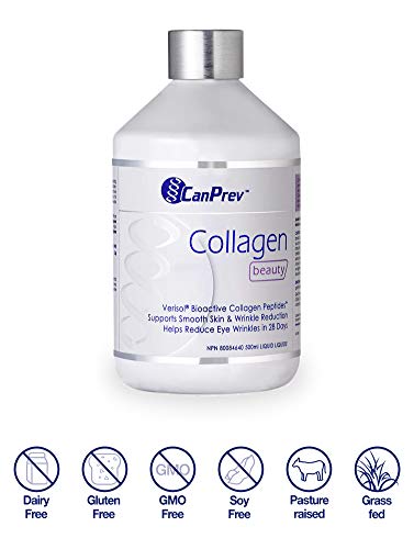 CanPrev Collagen Beauty Liquid, 500ml 50-Day Supply - Skin Smoothness & Elasticity in 28 Days - Free from Dairy, GMO and Gluten - Features Verisol Bioactive Collagen Peptides for Radiance and Support - Image 3