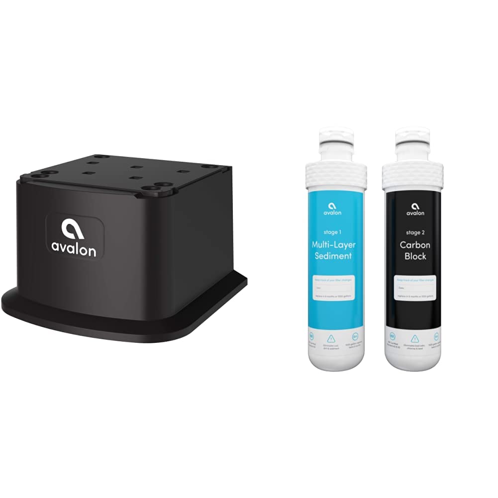 Avalon Water Cooler Dispenser Base, Pedestal Height Extender BaseBLK