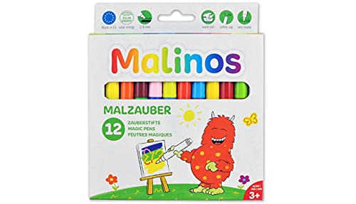MALINOS 300005 Malzauber 12 Stifte 12er Set Zauberstifte