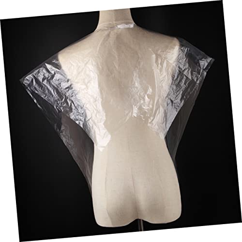 FOMIYES 50 Peças Aventais De Plástico Xale Ferramentas Especiais De Enfermagem Capa De Cabelo Descar