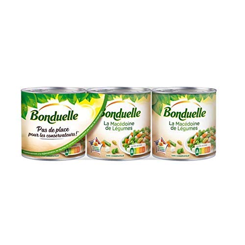BONDUELLE - Macédoine 1/4 Lotx3 390G - Lot De 3 - meilleure offre