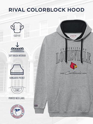 Image of JanSport NCAA unisex-adult Rival Colorblock Hood