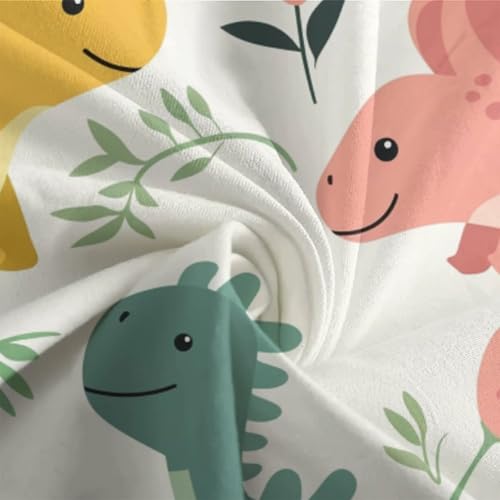Set de housse de couette dinosaure imprimé 3D haute définition en microfibre