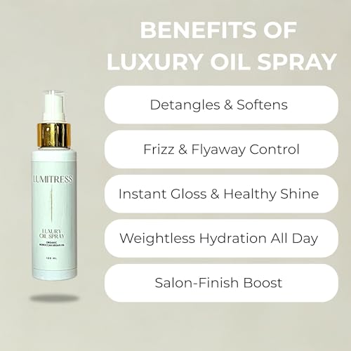 Luxury Oil Spray, Ultra-Fine Mist Hidratante para Brillo miniatura 3
