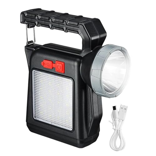 Linterna solar impermeable | Linternas de al aire libre, herramienta de iluminación portátil al aire libre, linterna de mano para camping, ciclismo, escalada