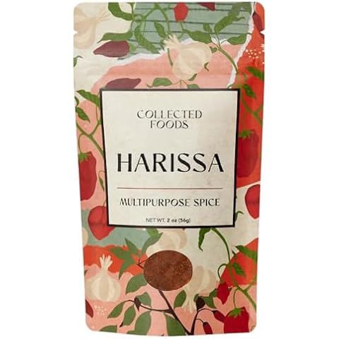 Premium Moroccan Harissa Spice Blend: Authentic Harissa Spice Blend Powder Hand Crafted Harissa Seasoning - Exclusive Small Batch Blend - 2 oz (1 Package) Cover