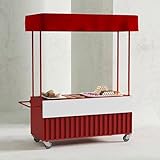 bancarella sinonimo 【Versatile e adatto ai venditori】Questo carrello per street food portatile è adatto per street food, negozi pop-up, fiere ed eventi promozionali e può soddisfare diverse esigenze aziendali sia interne che esterne