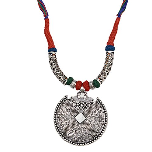Boho Gypsy Rope Necklace Tribal Style Jewelry