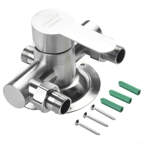 Mitigeur de douche G1/2 en acier inoxydable 304 avec poignée ergonomique - 4