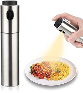 Olive Oil Sprayer Mister Oil Sprayer for Cooking Besmon Versatile Stainless Steel Oil