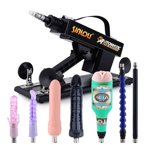 Fickmaschine Automatische Sexmaschine mit Masturbationsbecher & Analdildo – 3XLR-Anschluss für Männer Inkl. Premium-Zubehör