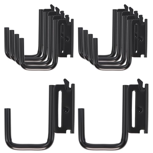 Image of E Track Accessories, 10 Pack 2.8 Inch Heavy Duty J Hooks Trailer Storage