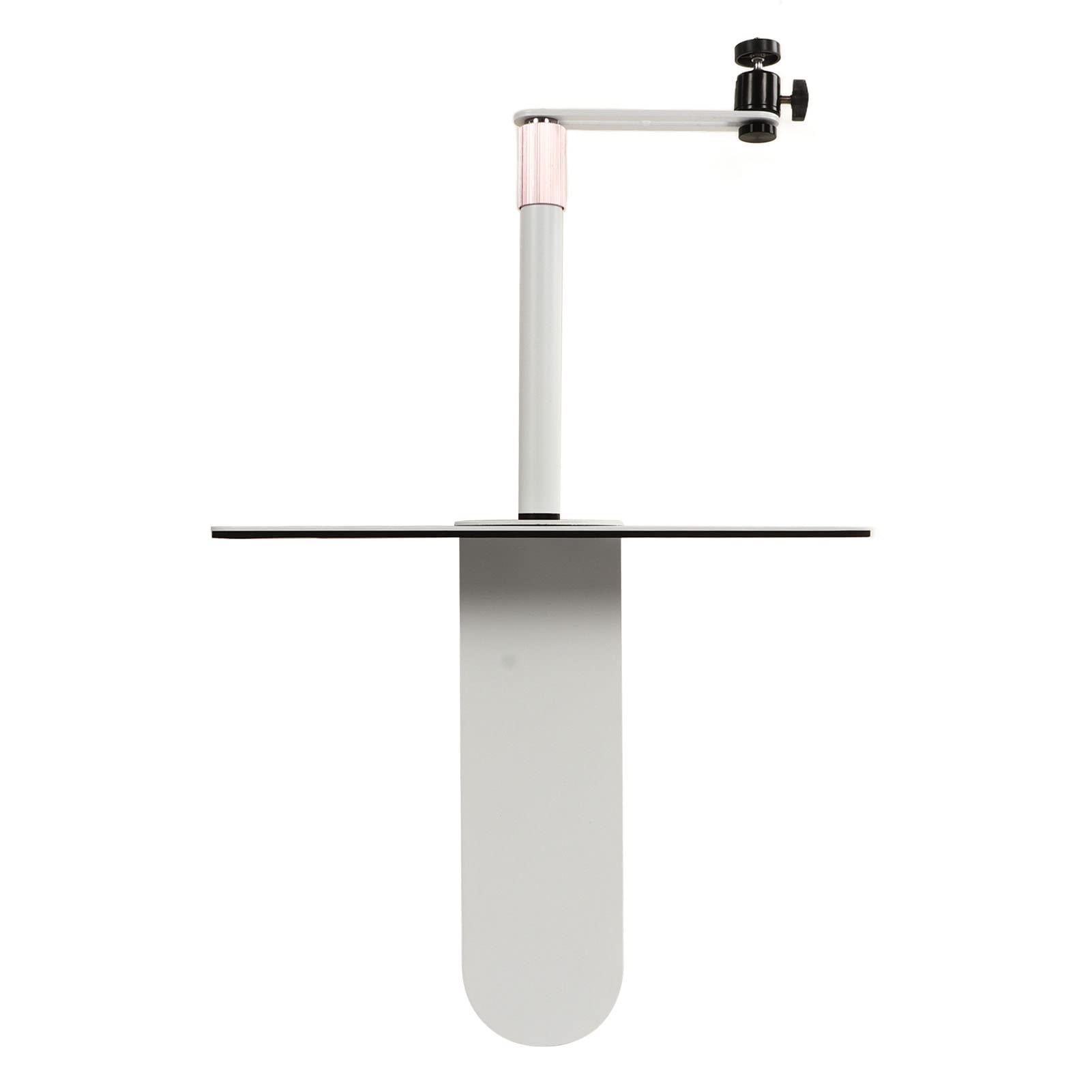 Supporto Metallico Per Proiettore – Altezza Regolabile 30-130 Cm, Testa Girevole 360°, Portata 5 Kg, Per Casa Ufficio E Esterni