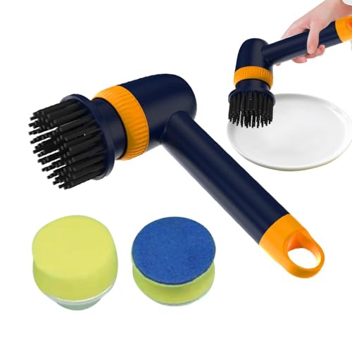 Cepillo de Limpieza eléctrico, Cepillo para lavavajillas de Cocina, Cepillo de Limpieza inalámbrico | Fregadora eléctrica, Cepillo de Limpieza de Ducha, fregadora eléctrica, Cepillo para lavavajillas
