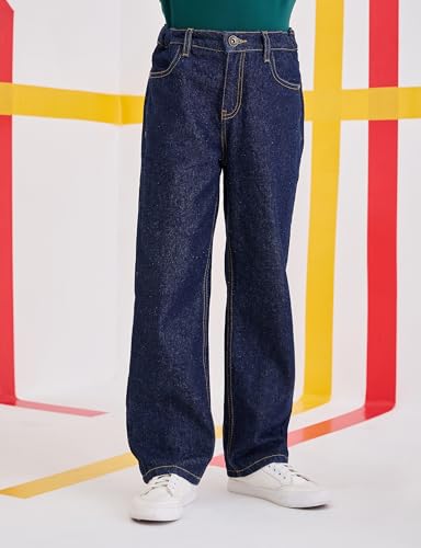 Image of Amazon Brand - Symbol Boys Cotton Baggy Fit Jeans | Casual Denim | Age 6-14 Years