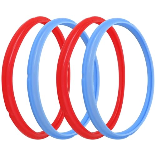 4 Anillos de Sellado de Silicona para Olla 8 Quart miniatura 1