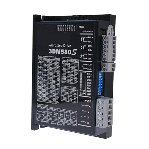 Pilote de moteur pas à pas 3DM580 haute précision triphasé Leadshine 18-50V pour CNC